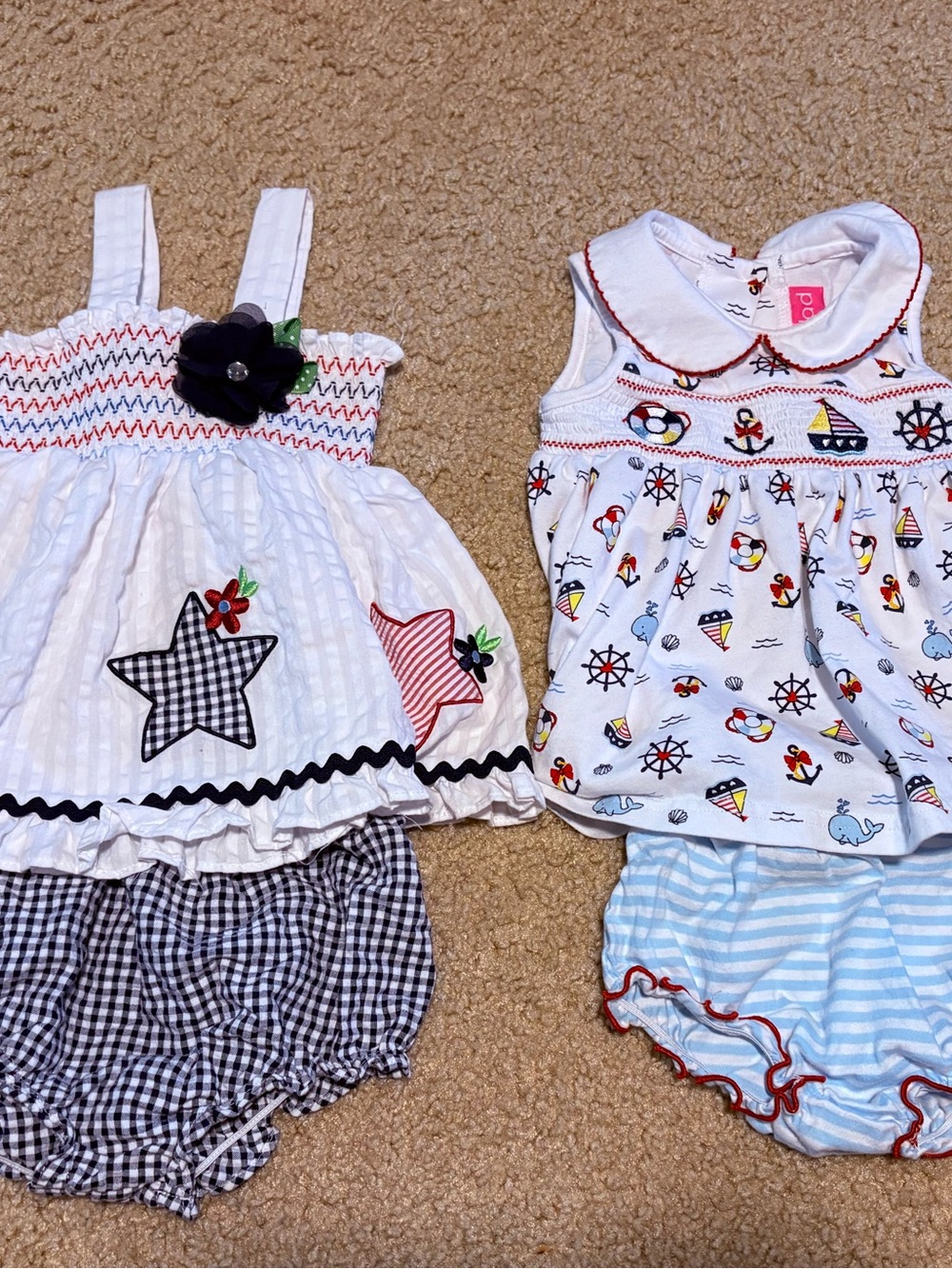 Good Lad Red, White and blue outfits